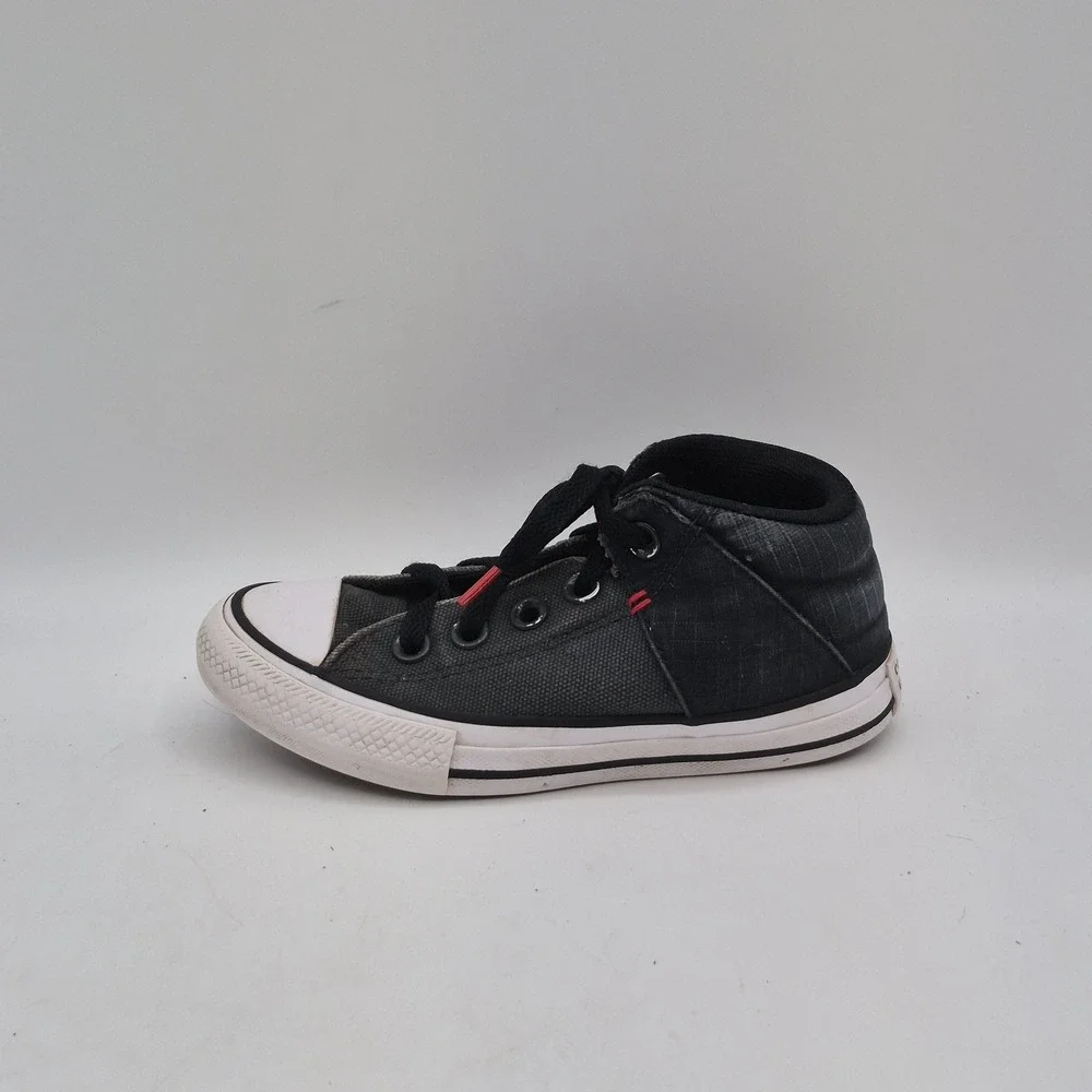 Converse Chuck Taylor All Star Street Mid Shoes‎ Youth Size 11 Black A05425F